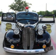 The front of the car